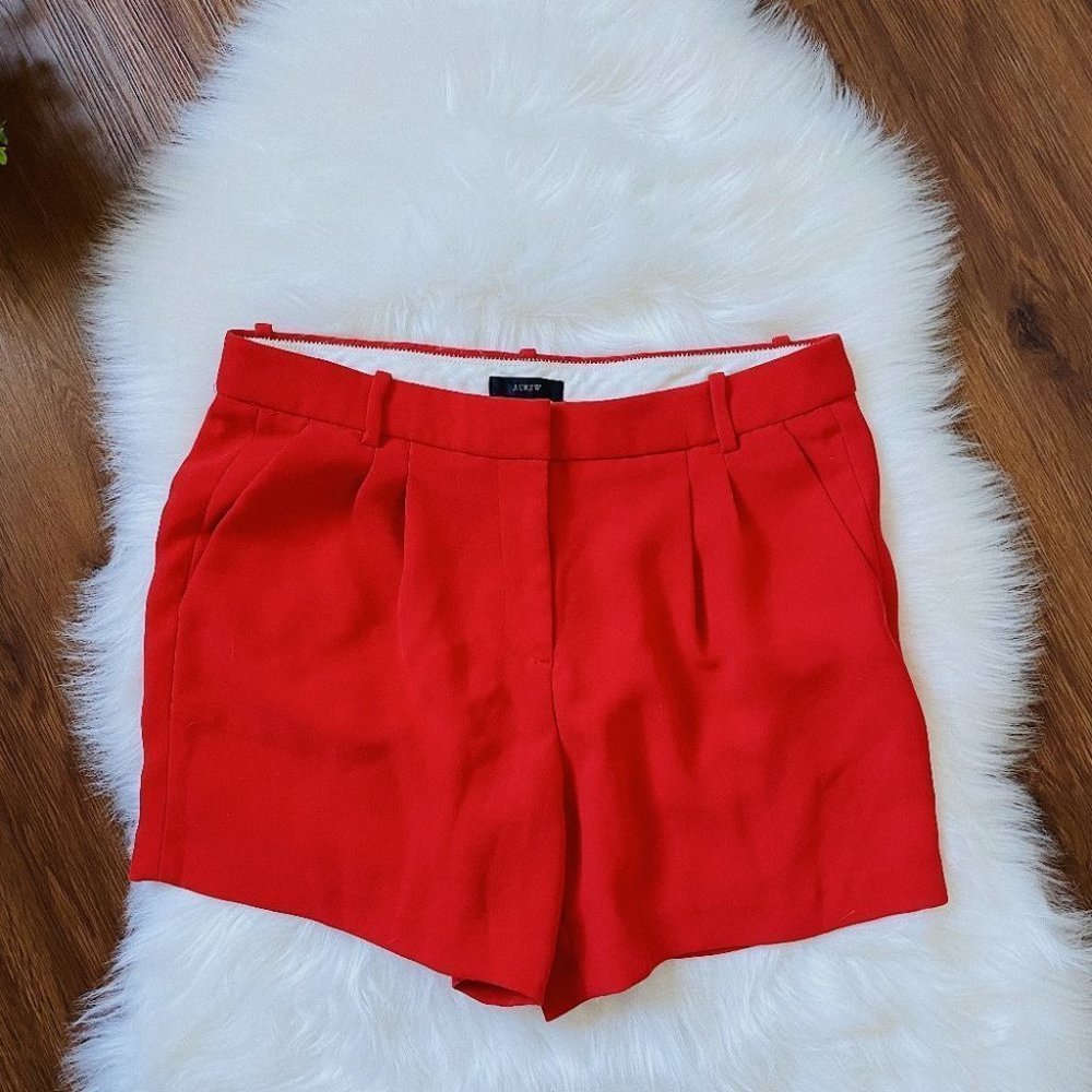 J.Crew Red Preppy Shorts Size 6